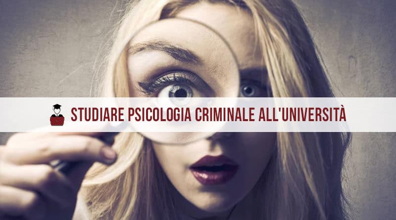 Psicologia Criminale Università
