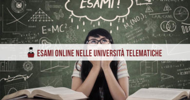 Esami università telematica