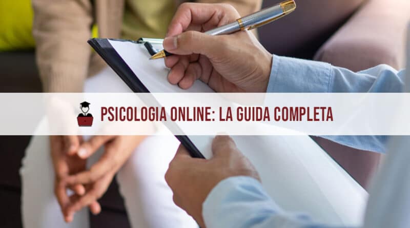Psicologia online: la guida completa ai corsi di laurea